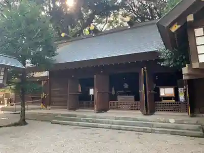 埼玉縣護國神社の本殿・本堂