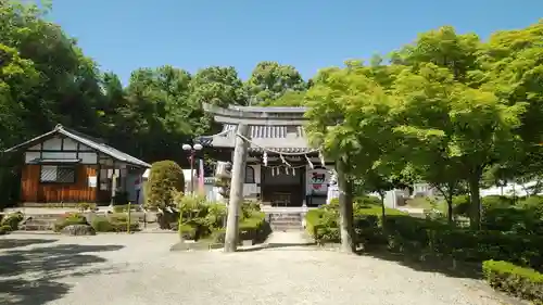 壺井八幡宮の本殿