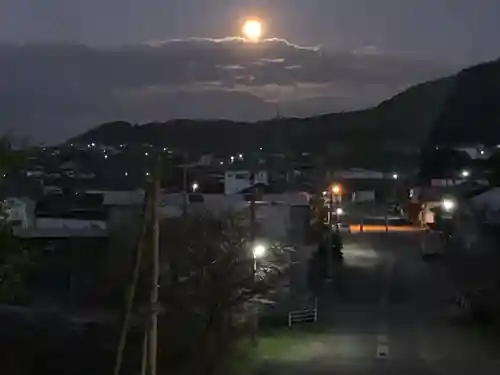 川田八幡神社の景色