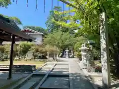 伊和志津神社の庭園