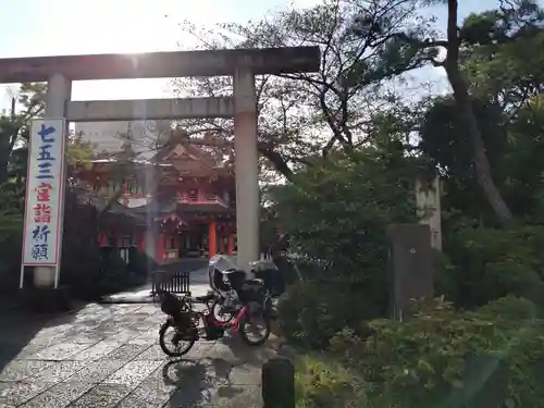 千葉神社の鳥居