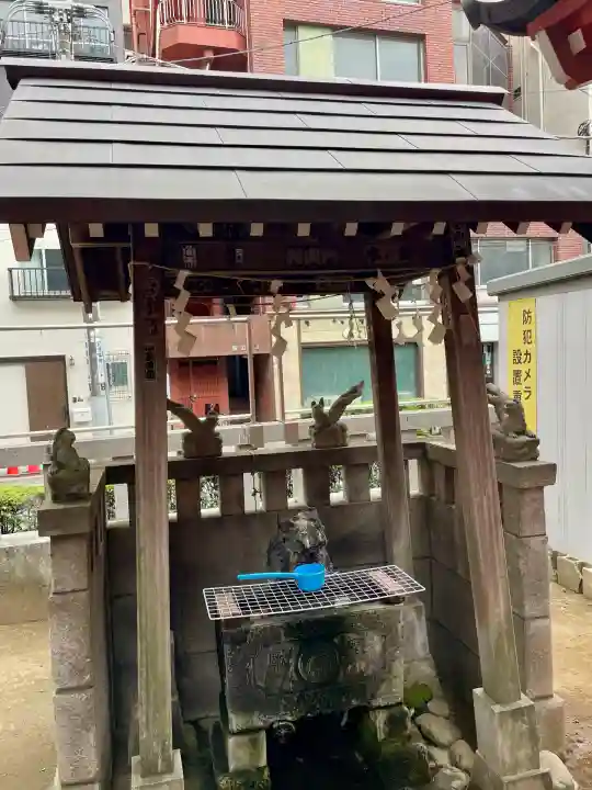 千種稲荷神社の手水舎