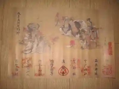 浅草名所七福神巡りの成果。