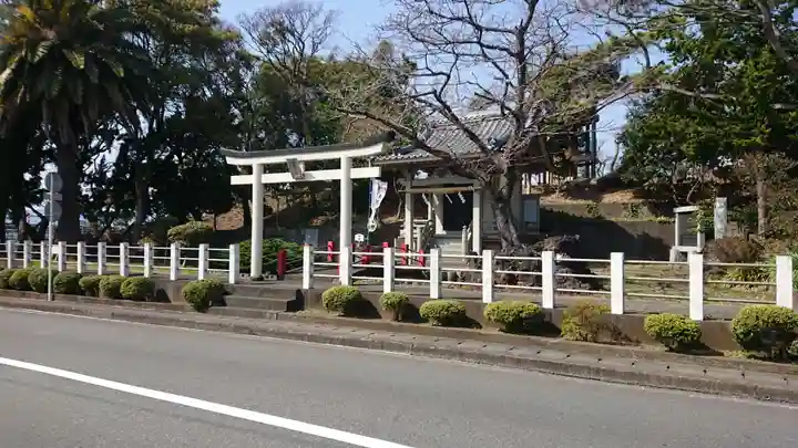 阿字神社の鳥居
