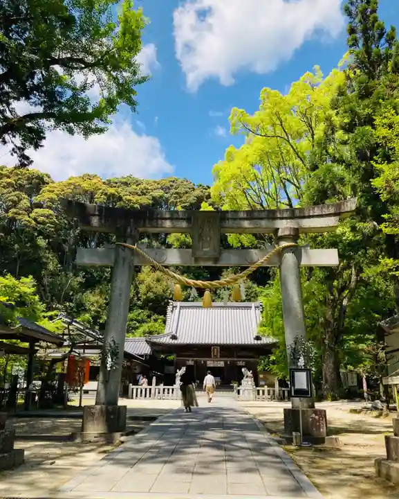 八幡神社松平東照宮の鳥居