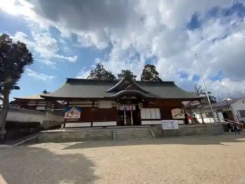 星田神社の本殿