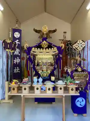千歳神社のお祭り
