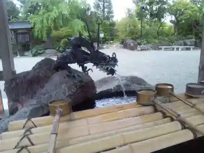 出雲大社相模分祠の手水舎