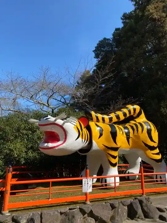 朝護孫子寺の狛犬