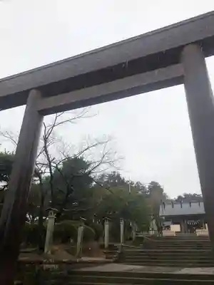 開成山大神宮の鳥居