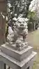 銀杏岡八幡神社の狛犬