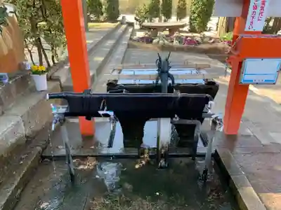 浅間神社の手水舎