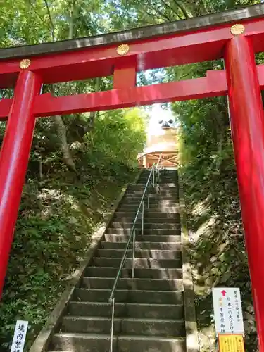 鷲子山上神社の鳥居