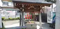 武蔵第六天神社の手水舎
