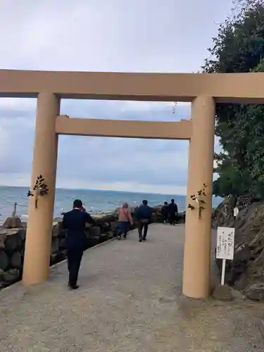 二見興玉神社の鳥居