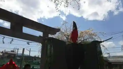 天津司神社の神楽