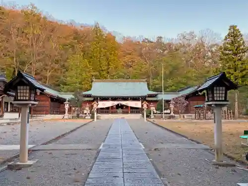 山梨縣護國神社の本殿