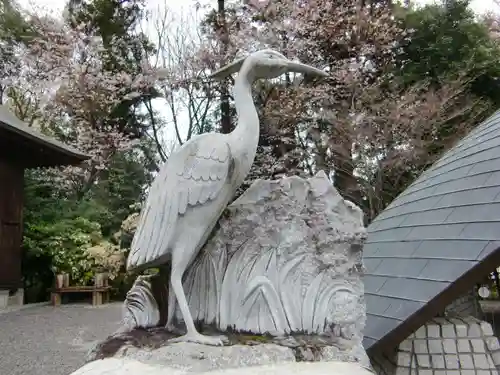 白鷺神社の狛犬