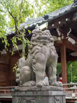 牛嶋神社の狛犬