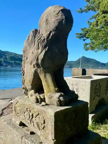 三嶋神社・水天宮の狛犬