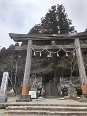 戸隠神社の鳥居