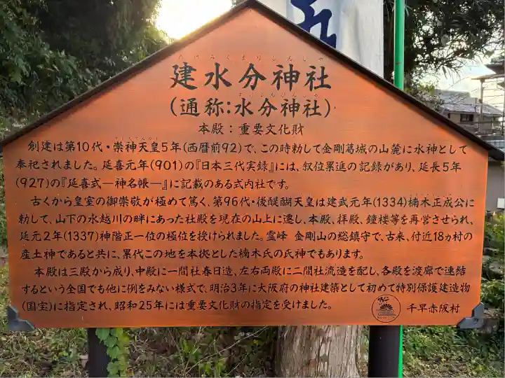 建水分神社(大阪府)