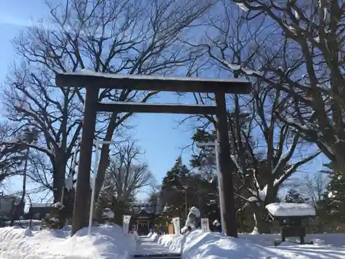 月寒神社の鳥居