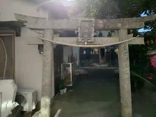 快神社の鳥居