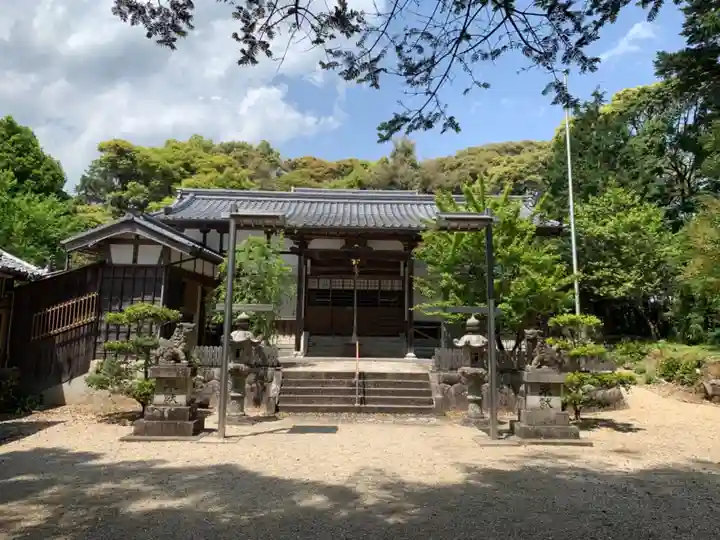 比佐豆知菅原神社の本殿・本堂