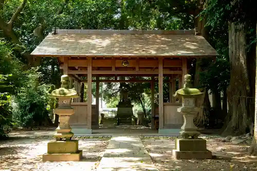 日秀将門神社の山門