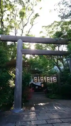 堀越神社の鳥居