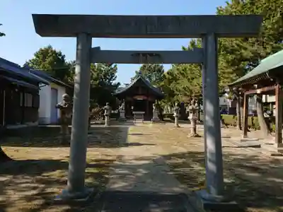 神明社(多加良浦1)の鳥居