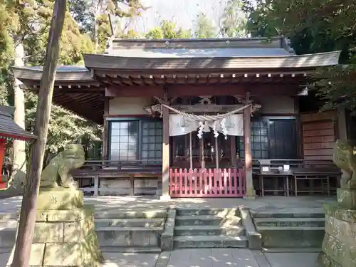 平出雷電神社の本殿・本堂