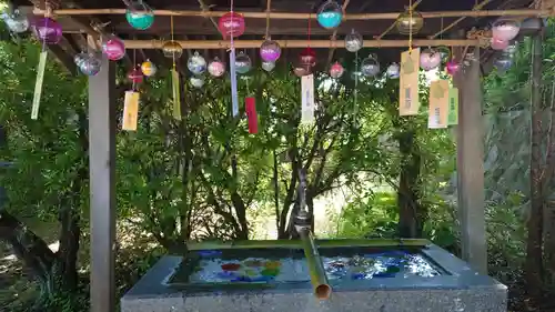 四倉諏訪神社の手水舎