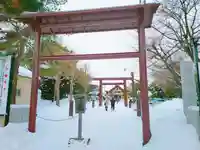 苗穂神社の鳥居