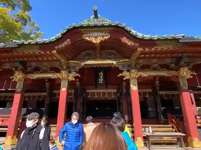 根津神社の本殿・本堂