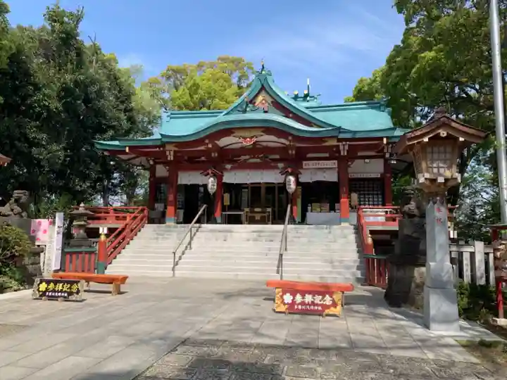 多摩川浅間神社の本殿・本堂