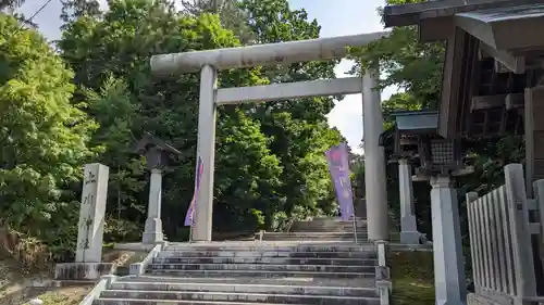 上川神社の鳥居