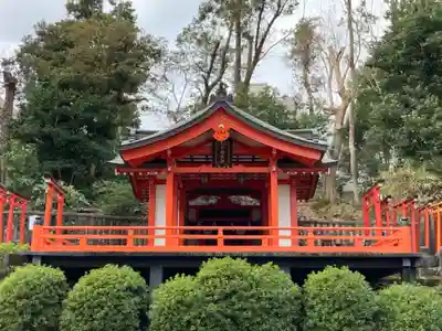 根津神社の末社・摂社
