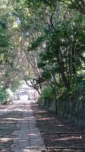 酒列磯前神社の景色