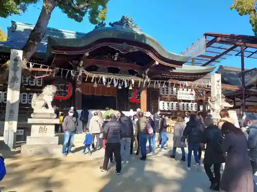 石切劔箭神社の本殿