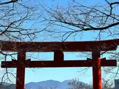 子檀嶺神社の鳥居