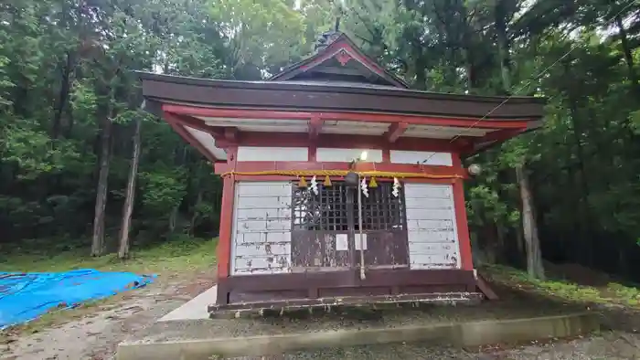 八幡社の本殿