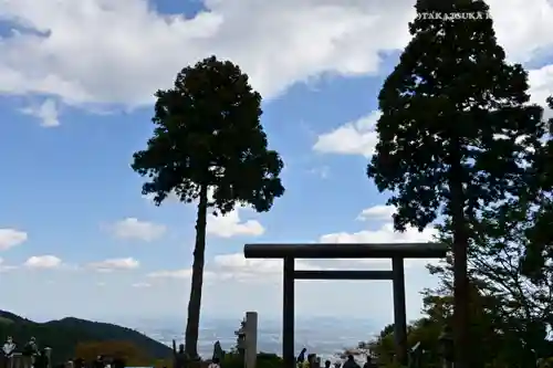 大山阿夫利神社の景色