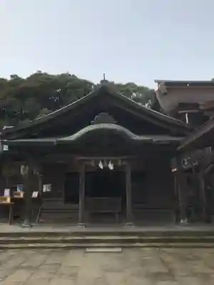 平濱八幡宮の本殿・本堂