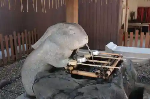 調神社の手水