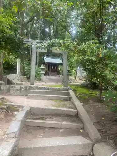 鴨山口神社の鳥居