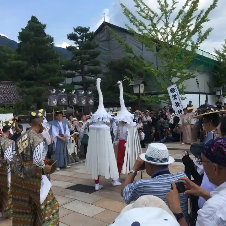彌榮神社のお祭り
