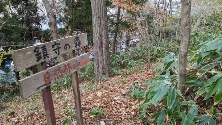 本輪西八幡神社の自然