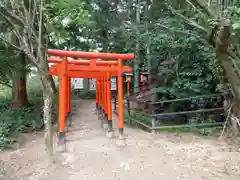 西坂ねこ稲荷神社の鳥居